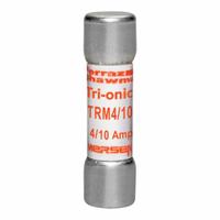 MERSEN Fuse: TRM Series, Midget, Time-Delay, 400 mA, 250 V AC, 13/32 in x 1 1/2 in, Non-Indicating (MPN TRM4/10). Key specifications — Series: TRM; Brand: MERSEN.