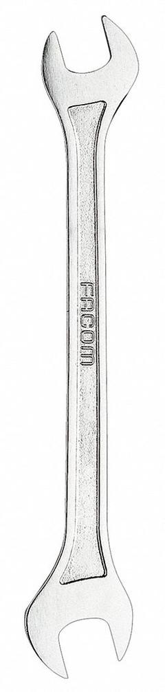 FACOM Open End Wrench: Alloy Steel, Satin, 6 mm_7 mm Head Size, 5 53/64 in Overall Lg, Std (MPN FM-31.6X7). Key specifications — attr309776: No; attr309781: Satin; attr309780: Alloy Steel; attr324939: FACOM.