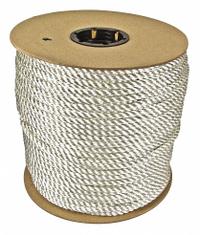 APPROVED VENDOR General Purpose Utility Rope: Twisted, 1/2 in Dia, 1,275 lb Working Load Limit (MPN 530160-00300). Key specifications — Brand: APPROVED VENDOR; Rope Type: Dynamic.