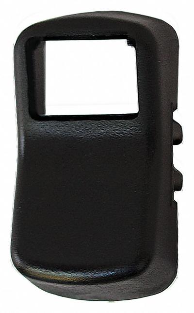 EATON Rocker Switch Cover: Single LED Face, Illuminated Rocker Switches, Black - Boots & Covers