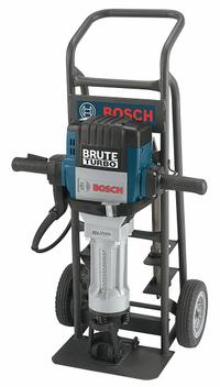 BOSCH Breaker Hammer Kit: Corded, T-Handle, 1 1/8 in Hex, 43 ft-lb, 1,000 bpm, 63.2 lb Wt, 120V AC (MPN BH2770VCD). Key specifications — attr113892: 120V AC; attr113880: 1; attr113860: BOSCH.