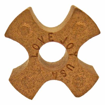 LOVEJOY Jaw Coupling Insert: L070 Coupling Size, 1 3/8 in Outside Dia, Inch, 250 RPM Max Speed - General Purpose Straight Jaw Spiders