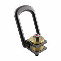 JERGENS Hoist Ring: Pivot/Swivel, w/Indicator, 1 1/4"-7, Max. 14,000 lb, Lifting/Side-Pulling (MPN 47537LC). Key specifications — Brand: JERGENS; Thread Size: 1-1/4"-7; Operation: Side-Pulling.