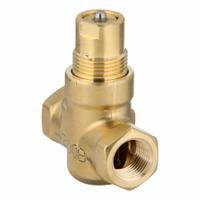 Hydronic Globe Valve: 2-Way, 2.5 CV Flow, 1/2 in Female NPT, Brass Body, Stainless Steel Stem, NC (MPN 599-02008). Key specifications — Manufacturer Part Number: 599-02008; Brand: SIEMENS; Seat Material: Stainless Steel.