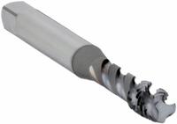 OSG Spiral Flute Tap: M5x0.8 Metric, D4 / 4H-6H, 3 Flute, Modified Bottoming Chamfer (MPN 1755708). Key specifications — attr1299826: D4 / 4H-6H.