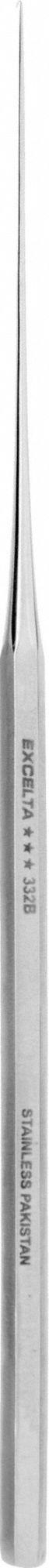EXCELTA Probe: Stainless Steel (MPN 332B). Key specifications — attr1004944: EXCELTA; attr1016102: Stainless Steel; attr1016110: Stainless Steel; attr1016098: Probe; attr1016111: Rockwell C25 Hardened Tip; attr1034911: Stainless Steel.