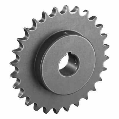 TRITAN Roller Chain Sprocket: 60, For 3/4 in Chain Pitch, 1 3/8 in Bore Dia, 28 Teeth - Size 60 Fixed-Bore Roller Chain Sprockets