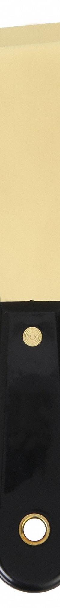 WESTWARD Scraper: Bld. Mat. Brass, Hdl. Mat. Polypropylene, Stiff, Tapered Bld. Shape (MPN 13A689). Key specifications — attr1004902: WESTWARD; attr1012057: Full; attr1014703: Plastic; attr1017570: Standard End; attr1029655: Straight; attr1034073: Bevel/ Offset.