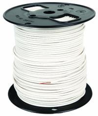 SOUTHWIRE Hookup Wire: 12 AWG Conductor Size, White, 500 ft Overall Lg, 600 V Volt (MPN 411040501). Key specifications — Brand: SOUTHWIRE; Product Type: Machine Tool Wire; Standards: UL 1020; Manufacturer Part Number: 411040501.