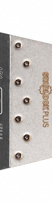 FEIN Oscillating Tool Blade: 2 9/16 in Blade Wd, 3 13/16 in Overall Lg, Log Cutting, Bi-Metal (MPN 63502161260). Key specifications — attr1097473: Plastic; attr1097476: FEIN; attr1097456: Log Cutting.