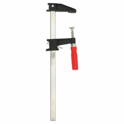 BESSEY Bar Clamp: Light Duty, Screwdriver Handle, 12 in Jaw Opening - Max, 600 lb Clamping Force - Nonmarring Bar Clamps