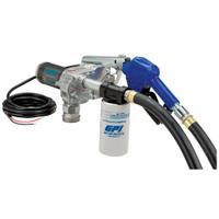GPI Electric Drum Pump: 12 V DC, 1/4 hp HP, 18 gpm Max. Flow Rate, Aluminum, Bung, Auto (MPN M-180S-AU W/FILTER). Key specifications — Brand: GPI; Meter: Not Included.