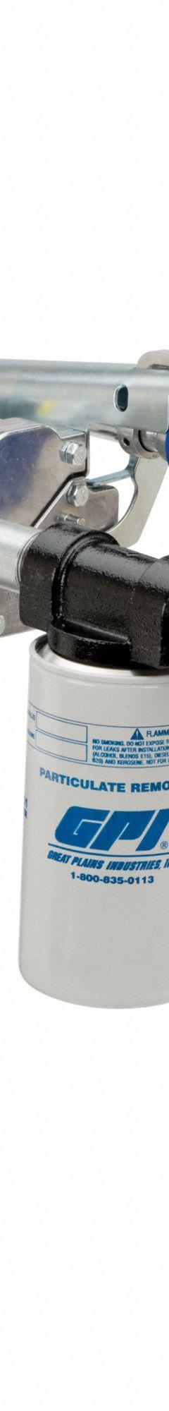GPI Electric Drum Pump: 12 V DC, 1/4 hp HP, 18 gpm Max. Flow Rate, Aluminum, Bung, Auto (MPN M-180S-AU W/FILTER). Key specifications — Brand: GPI; Meter: Not Included.