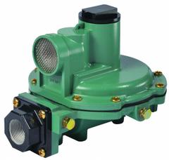 FISHER LPG Pressure Regulator: Lever-Acting Gas, 1,400,000 BtuH Gas Capacity, Aluminum, NPT x NPT (MPN R622-BCG). Key specifications — Brand: FISHER LPG; Body Material: Aluminum.