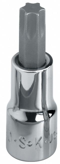 SK PROFESSIONAL TOOLS Socket Bit: 1/4 in Drive Size, Torx Tip, T25 Tip Size, 2 3/4 in Overall Lg (MPN 42925). Key specifications — attr1213209: Replaceable Insert; attr1213211: SK PROFESSIONAL TOOLS.