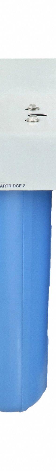 RESINTECH Deionizer: Type II Water, 4.7 lpm Flow Rate, Ions, < 10 MΩ/cm, 3/8" OD, Tap Water (MPN HYS-122-B-HP). Key specifications — Manufacturer Part Number: HYS-122-B-HP; Brand: RESINTECH; Product Type: Deionizer; Purified Water Type: Type II Water; Feed Connection: 3/8" OD; Feed Water Monitoring: No; Feed Source: Tap Water; Impurities Removed: Ions.