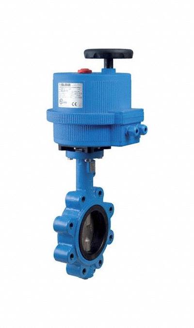 BONOMI Electrically Actuated Butterfly Valve: For Air/Water Media - Ductile Iron General-Service Electric Butterfly Valves