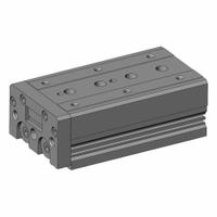SMC Air Slide Table: 75 mm Stroke Lg, 25 mm Bore Dia, Mfr Part # MXS25-75, MXS Series, Metric. Key specifications — attr948518: MXS25-75; attr948527: MXS; attr948531: SMC.