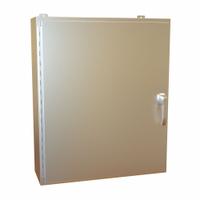 HAMMOND Electrical Enclosure: Stainless Steel, 36 in x 30 in x 10 in, NEMA 12/13/3R/4/4X, Hinged (MPN HW363010SSHK). Key specifications — Brand: HAMMOND; Closure Method: Handle; Enclosure Material: Stainless Steel.