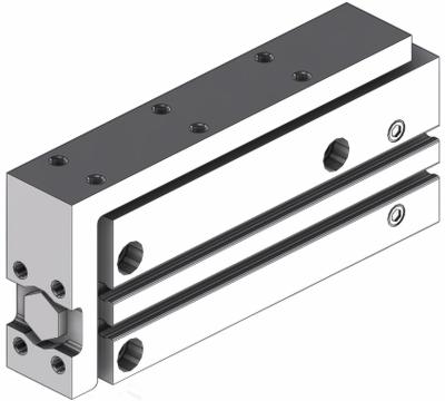 SMC Linear Air Cylinder: 60 mm Stroke Lg, 16 mm Bore Dia, Mfr Part # MXH16-60Z - Pneumatic Slide Tables