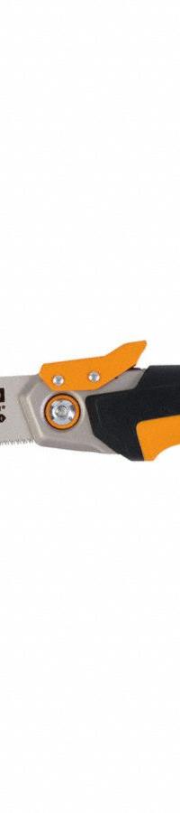 FISKARS Hand Saw: 6 in Blade Lg, Steel, 6 in Overall Lg, 19, Plastic (MPN 730500-1001). Key specifications — attr307094: Steel; attr307097: Plastic; attr307096: 19; attr324786: FISKARS.