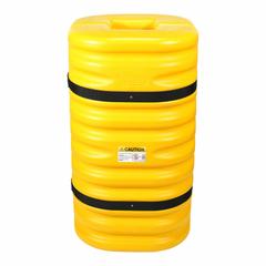 APPROVED VENDOR Column Protector: 8 in (I-Beam)/8 in (Round)/8 in (Square), I-Beam/Round/Square (MPN 913NF2). Key specifications — Color: Yellow; Maximum Compatible Column Length: 8 in (Square); Minimum Compatible Column Length: 8 in (Square); Brand: APPROVED VENDOR; Material: HDPE.