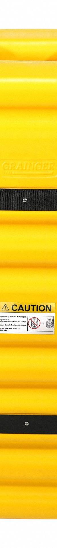 APPROVED VENDOR Column Protector: 8 in (I-Beam)/8 in (Round)/8 in (Square), I-Beam/Round/Square (MPN 913NF2). Key specifications — Color: Yellow; Maximum Compatible Column Length: 8 in (Square); Minimum Compatible Column Length: 8 in (Square); Brand: APPROVED VENDOR; Material: HDPE.