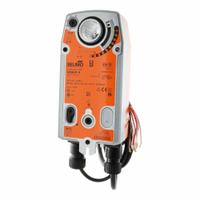 Damper Actuator: Dampers, On/Off, Spring Return, 90 in-lb, 24 to 240V AC/24 to 125V DC (MPN NFBUP-S). Key specifications — Manufacturer Part Number: NFBUP-S; Shaft Rotation: CW/CCW; Stroke Degree: 0 to 95°; Plenum Rating: Plenum Rated; Power Rating: 9.5VA; Input Voltage: 24 to 240V AC/24 to 125V DC; Brand: BELIMO; For Use With Building Automation Systems: Not Building Automation System Compatible.