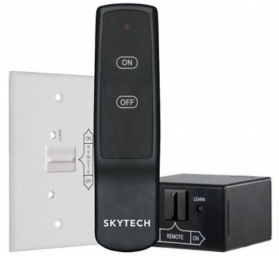 SKYTECH Fireplace Remote Control: Heat Only, Manual, Wireless Remote, On-Off, On-Off - Fireplace Thermostats & Remote Control Kits
