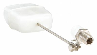 BOBBY Float Valve Assembly: For Water Media, Angle Valve Body, Rectangular, Bulkhead - Food Grade & Sanitary Float Valve Assemblies