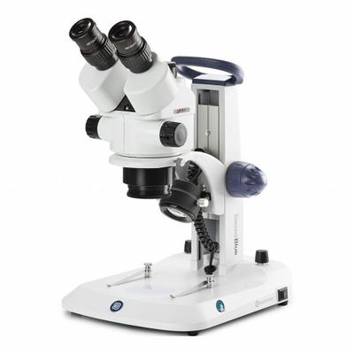 GLOBE SCIENTIFIC Microscope: Stereo, Binocular, 7X to 45X, 29.9 mm Optical Field of View - Stereo Microscopes