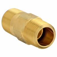 APPROVED VENDOR Piston Spring Check Valve: Piston, Inline Valve Body, 3/8 in Pipe Size, MNPT x MNPT (MPN CHK BRS 610-6M6M-B). Key specifications — Brand: APPROVED VENDOR.