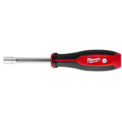 MILWAUKEE Nut Driver: Straight, HollowCore, SAE, With Magnetized Tip, Std - Pass-Through Nut Drivers