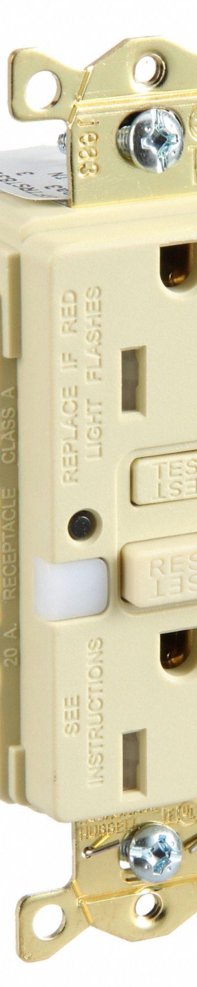 HUBBELL GFCI Receptacle: Hospital Grade - General Purpose Receptacles