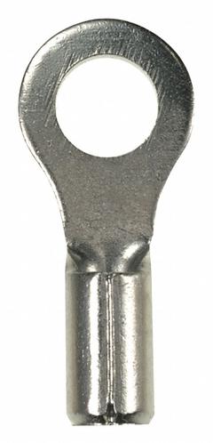 PANDUIT Ring Terminal: Bare, #10 Stud Size, 14 AWG to 10 AWG Wire Sizes, 2,000 V (MPN P10-10RHT6-L). Key specifications — Brand: PANDUIT; Barrel Style: Serrated.