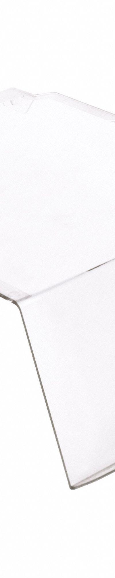 QUANTUM STORAGE SYSTEMS Lid: 10 in x 6 5/8 in, Clear, Plastic - Hanging & Stacking Bin Lids