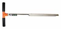 AMS Soil Recovery Probe: Regular, Nickel Plated 4130 Alloy Steel, Threaded, 5/8 in Connection Size (MPN 401.02). Key specifications — Brand: AMS; Product Type: Soil Recovery Probe; Probe Type: Regular; Connection Type: Threaded; Material: Nickel Plated 4130 Alloy Steel; Includes: Probe Body.