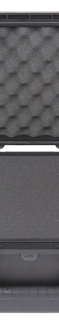 SKB Protective Case: 10 in x 16 in x 10 in Inside, Pick and Pluck, Black, No Wheels, 8 lb Wt, IP67 (MPN 3I-1610-10BC). Key specifications — Handle Style: Folding; Brand: SKB; Case Closure Type: Latches.