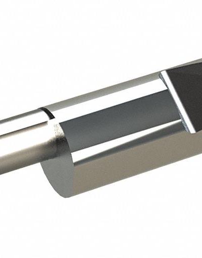 MICRO 100 Threading Tool: 1/4 in Shank Dia., AlTiN, 0.0555 in Center to Cutting Tip - Machining