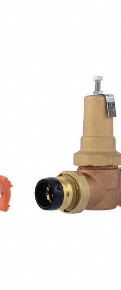 SHARKBITE Metal Top: Press x Press, Brass, 10 psi to 70 psi, 180°F Max. Op Temp, 8 3/4 in Overall Ht (MPN PVA35M-DUSB-60). Key specifications — Brand: SHARKBITE; Low-Lead Compliance: Low-Lead Compliant.