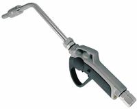 PIUSI USA Drum Pump Nozzle: Manual, No Meter Included, 8 gpm Max. Flow Rate, Non-Pressure Activated (MPN F00967120). Key specifications — Nozzle Body Material: Aluminum; Brand: PIUSI USA; Spout Connection Type: NPT; Spout Material: Steel; Nozzle Extension Type: Rigid; Wetted Materials: Aluminum/Nitrile.