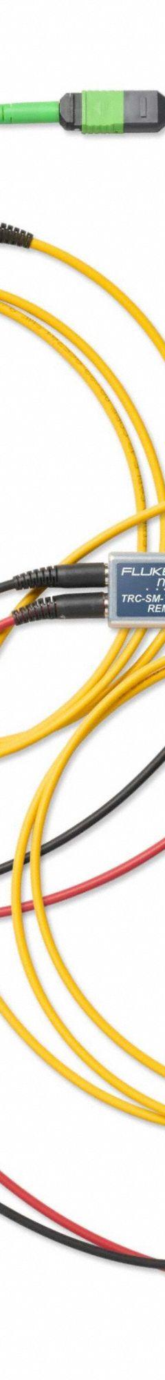 FLUKE NETWORKS Test Reference Cord Set: Test Reference Cord Set, CFM-TRC-S-MPO12P, CertiFiber™ Max. Key specifications — Brand: FLUKE NETWORKS; Product Type: Test Reference Cord Set; Compatible Series: CertiFiber™ Max; For Use With: Single-Mode MPO 12 Unpinned Cables; Includes: Bag; Manufacturer Part Number: CFM-TRC-S-MPO12P.
