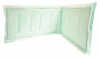 GRAINGER Link Air Filter: 16 in x 108 in x 1 in, 108 in Section Wd, 1 Sections, 3 Ply, MERV 8 (MPN 2JUV2). Key specifications — Performance Rating: MERV 8; Brand: GRAINGER; Media Material: Synthetic.