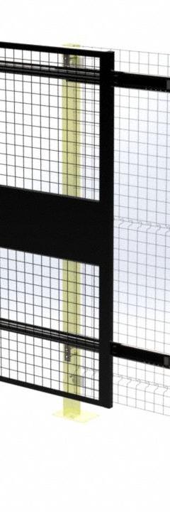 VELOX Machine Guard Door: 66 in x 58 in, Pull (MPN XG590566-097). Key specifications — attr1283168: Yes; attr1283205: VELOX; attr1283178: Powder-Coated; attr1283183: Pull.