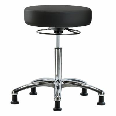 APPROVED VENDOR Stool: Vinyl, Ht Range 21 1/4 in to 28 3/4 in, 17 in Seat Wd, 17 in Seat Dp - Vinyl Lab Stools