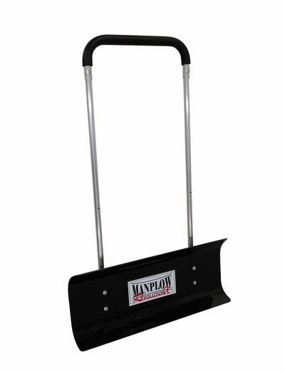 MANPLOW Snow Pusher: Plastic, 15 1/2 in Blade Lg, 32 in Blade Wd, 0.19 in Gauge - Snow Pushers