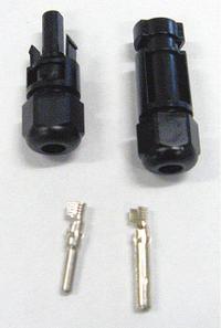 SOLARTECH POWER Connector: MC4, 20 A Max Current, Female/Male, Copper, CON-MC-N. Key specifications — Manufacturer Part Number: CON-MC-N; Brand: SOLARTECH POWER; Connection Type: MC4; Contact Material: Copper; Gender: Female.