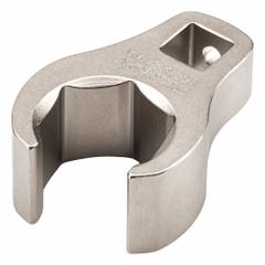 TEKTON Crowfoot Wrench: Steel, Satin Nickel, 3/8 in Drive Size, 21 mm Head Size, 6 Points (MPN WCF16221). Key specifications — attr309661: Steel; attr309662: Satin Nickel; attr324934: TEKTON.