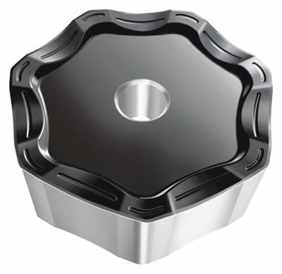 WALTER Heptagon Milling Insert: XNMF090612-D27 (MPN 7220850) - Heptagon Indexable Milling Inserts