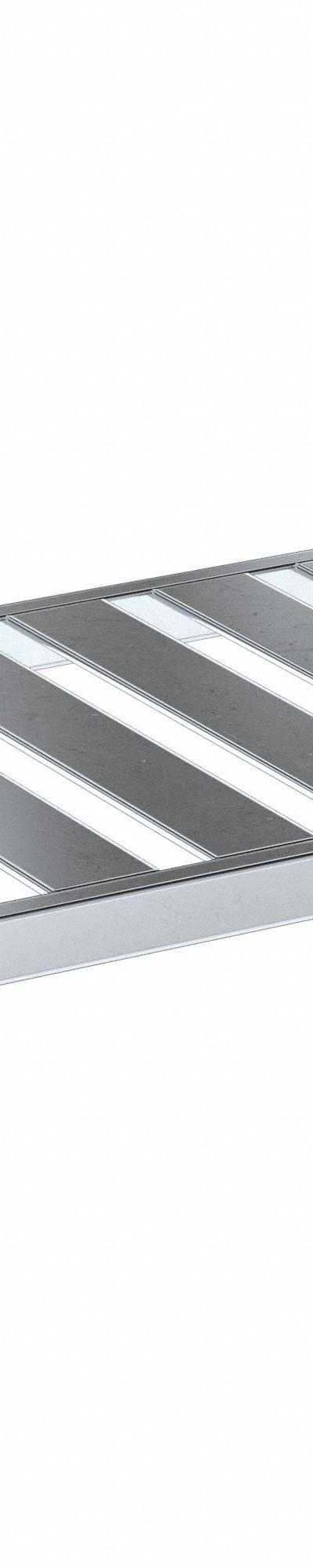 NEW AGE INDUSTRIAL Shelf: 36 in x 24 in - Shelves for Aluminum Open Metal Shelving